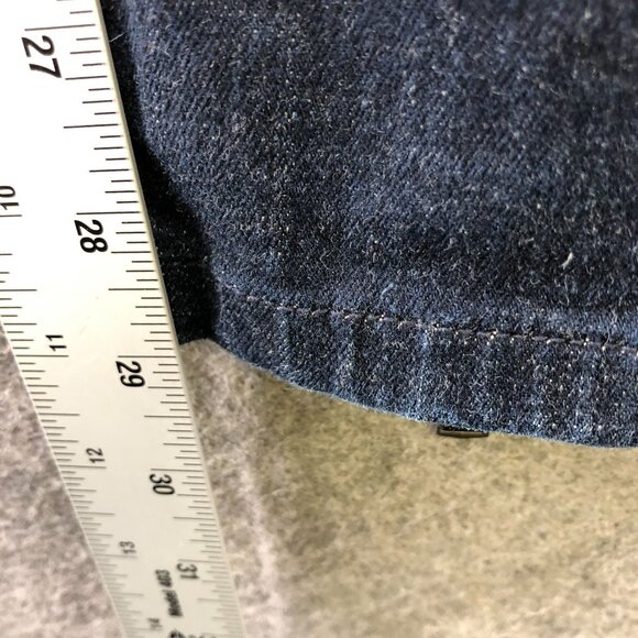 Burberry Brit Foxton Skinny Jeans Womens 27 Dark Wash Blue Zip Ankle Low Rise - Picture 15 of 16